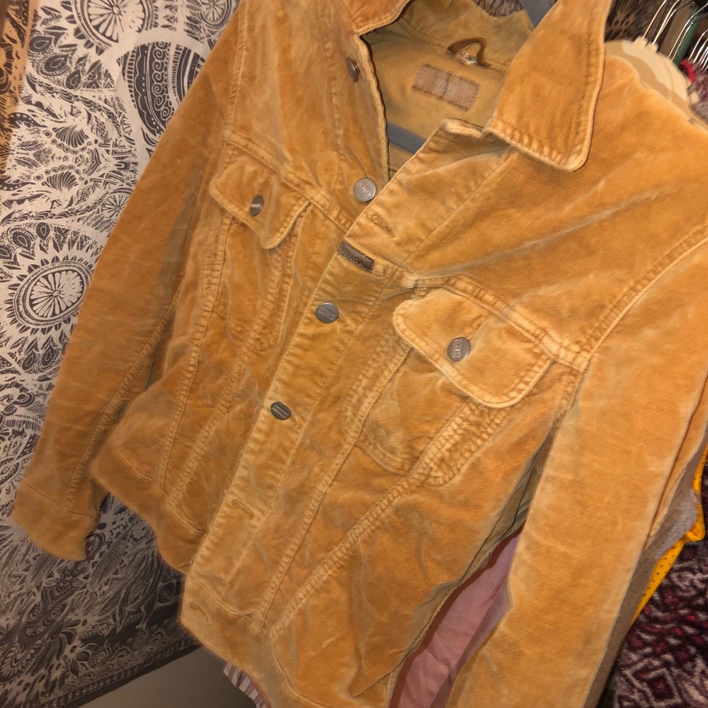 Mustard jacket